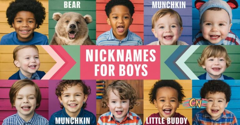 Nicknames for Boys