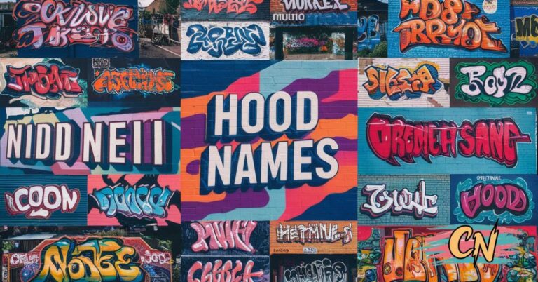 Creative and Cool Hood Names Adding Character to Your Neighborhood