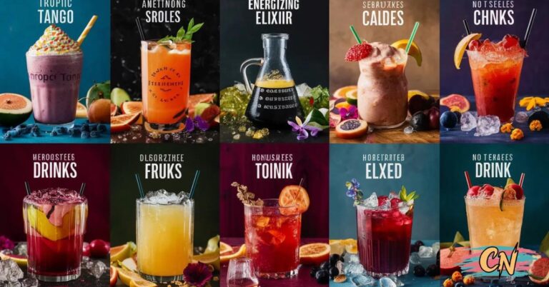 Refreshing and Creative Drink Names