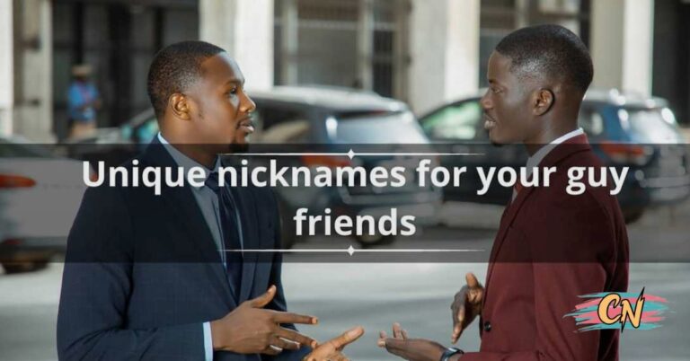 nicknames for guy friends