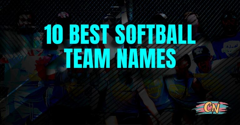 softball team names