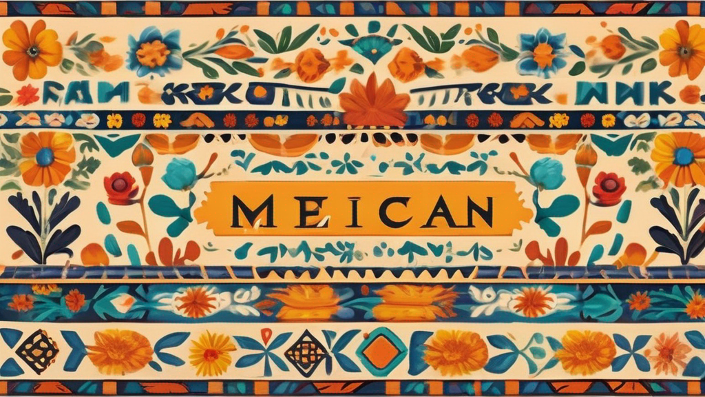 Exploring Mexican Middle Names: A Rich Cultural Tradition